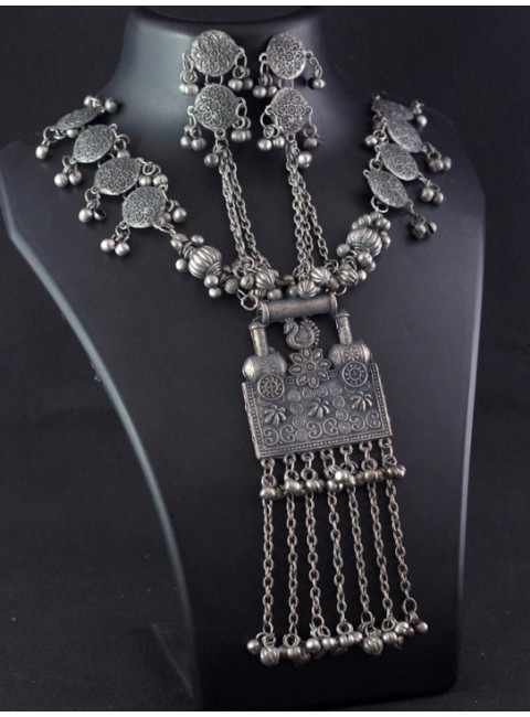 Oxidised Jewelry Set